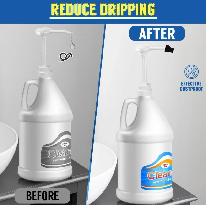 2 Pack 5 Gallon Pump Dispenser 1oz Pump for Large Gallon Bucket with 50cm Extend