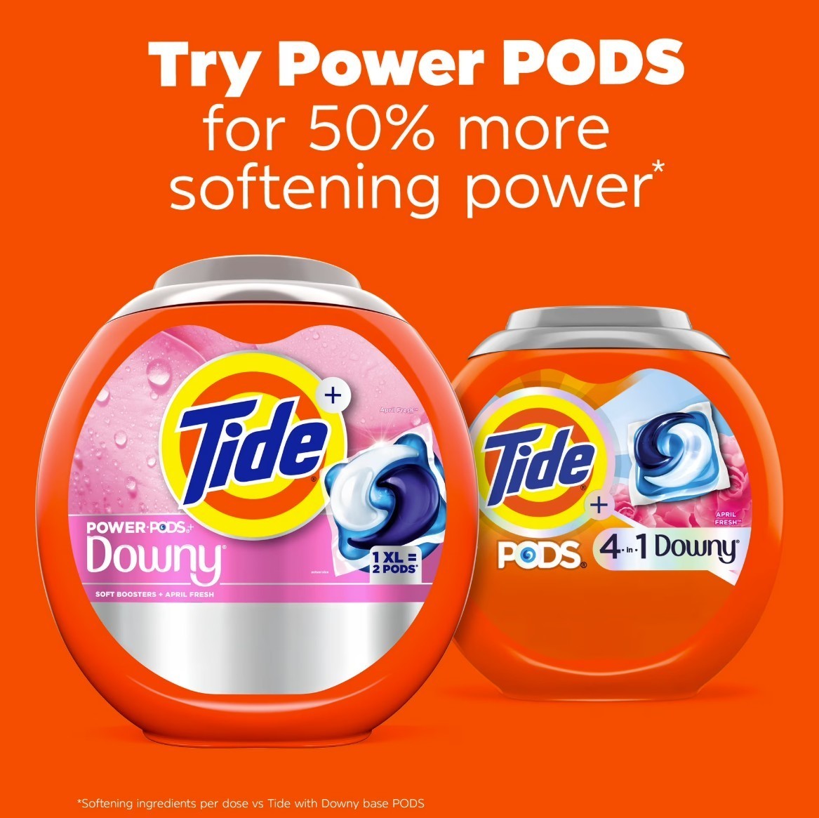 [HOT SALE] Tide PODS Plus Downy 3in1 Laundry Detergent Pacs 43 Count 2 Pack