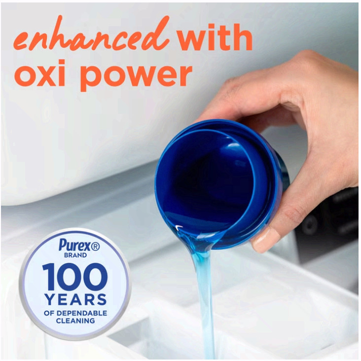 Purex Advanced Oxi with Odor Fighter, 128 fl oz, 85 loads