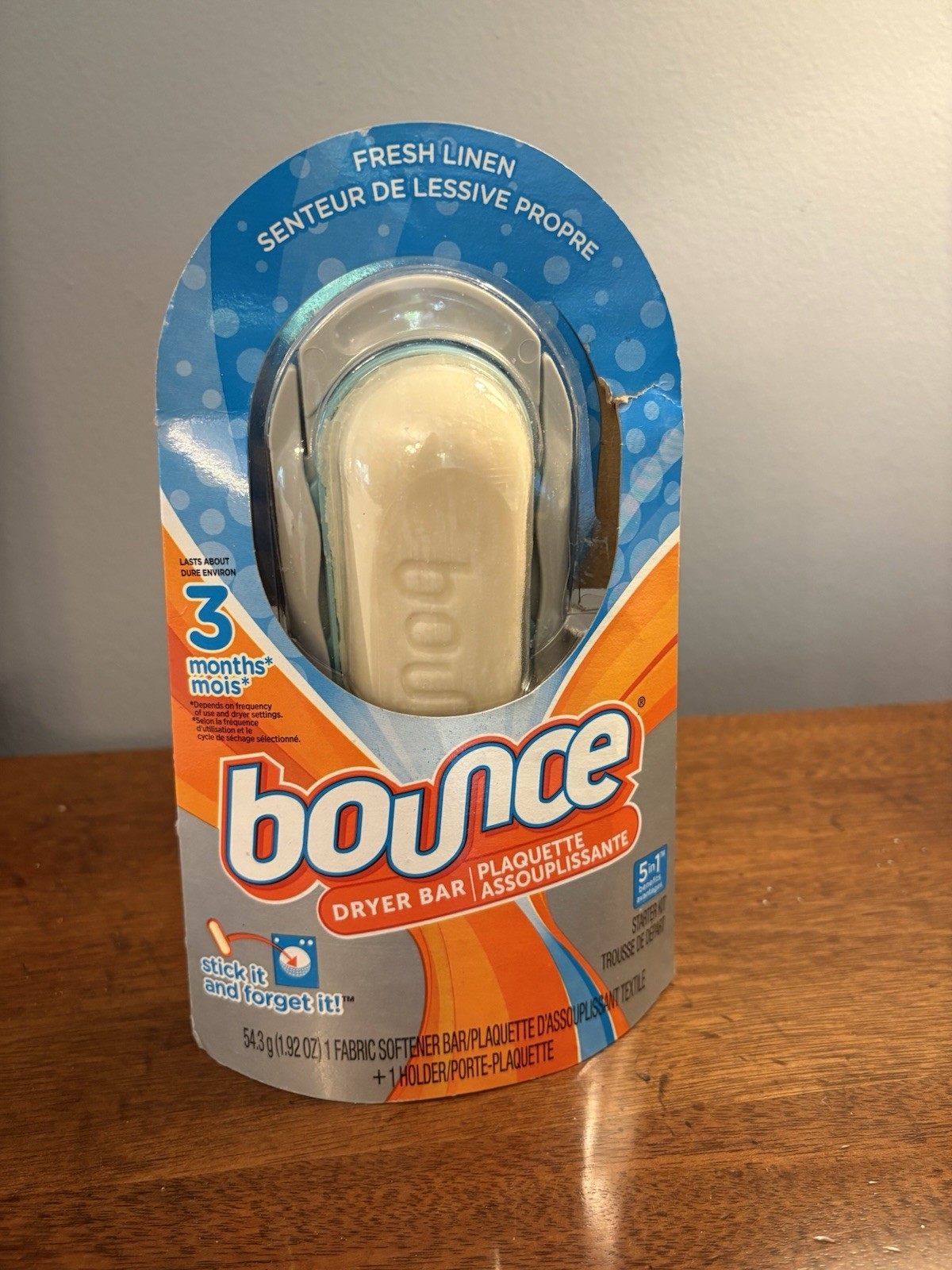 NEW Bounce Dryer Bar Softener Fresh Linen Scent 2012 Discontinued