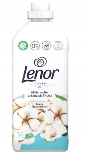 LENOR Light fabric softener -COTTON FLOWER -56 loads-Made in Germany-FREE SHIP