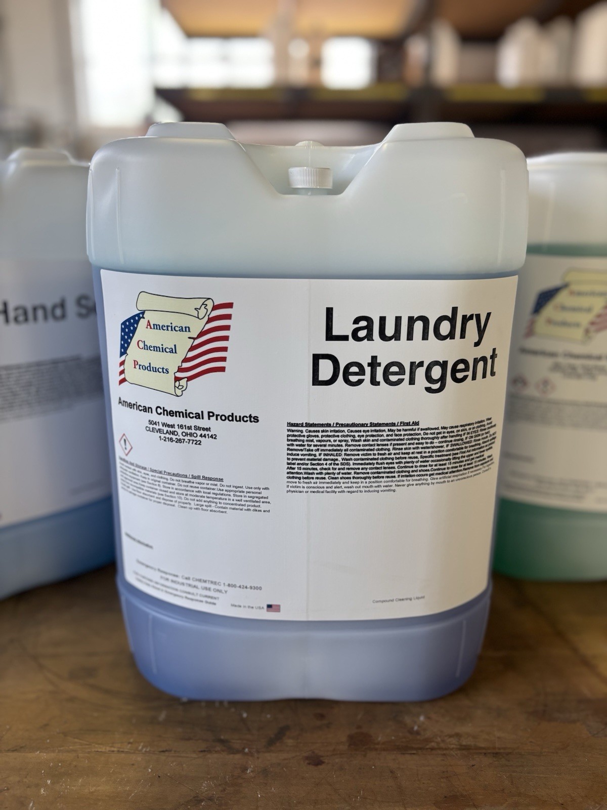 ACP Laundry Detergent — Liquid Detergent 5-Gallon Pail — (SHIPS FAST)