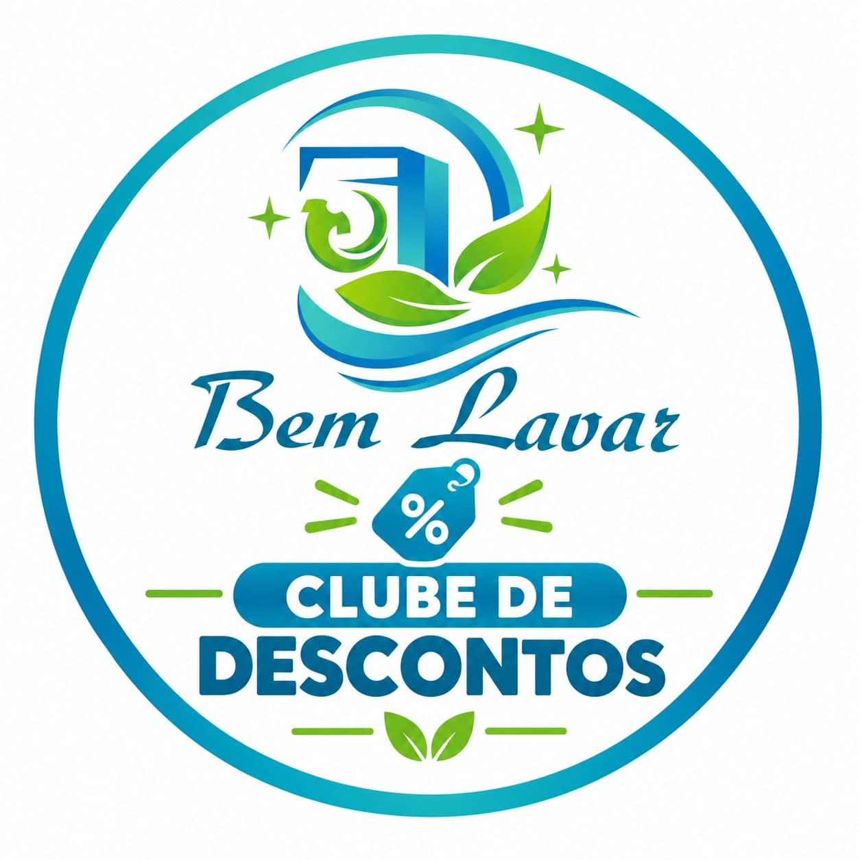 Selo do Clube de Descontos Bem Lavar